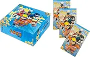 Naruto Anime Trading Cards: Assorted Collectible Cards - Booster Pack Box (150 Cards) T2-7