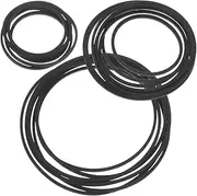 GOOHOCHY Cassette Tape Player Belts 60pcs Set 1mm Square Cassette Belts for Square and Flat
