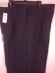 Dockers Mens Navy Easy Khaki Comfort Band Dress Pants Size 40-30 - New