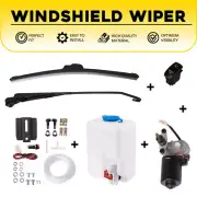 Electric Windshield Wiper Motor Kit Wiper Rocker Switch For Polaris RZR XP1000 C