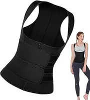 Women Waist Trainer Vest - Girls Underbust Shaping Vest - Breathable Women's Slimming Compression Top for Sculpting Figure, Workout, Yoga, Cycling, Boxing