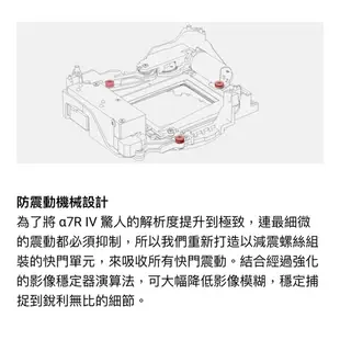 【SONY 索尼】ILCE-7RM4A α7R IV 全片幅 ExmorR™ CMOS感光元件 數位單眼相機 (公司貨)