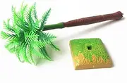 Micro Landscape Garden Essential Plastic Palm Trees Miniature Plant for DIY for Moss Fairy Gardens
