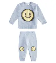 [Molo] Molo Baby Bless and Sol sweater and pants set M 12 blue