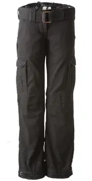 John Doe Cargo Slimcut Pants 2017, black, Size 26 for Men