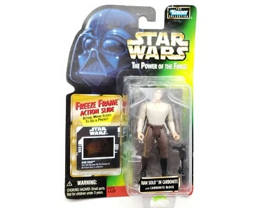 STAR WARS Kenner Collection Han Solo in carbonite freeze frame slide