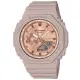 【CASIO】G-SHOCK 八角形錶殼 粉紅金雙顯腕錶GMA-S2100MD-4A