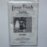 Possibilities Forever Friends *October* Calendar Applique Quilt Patterns Booklet