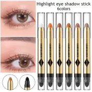 Metallic Eyeshadow Stick Shimmer Double-head Pencil Cream Pen Palette