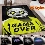 GAME OVER RUG GAMER地毯防滑大門階浴室墊走廊墊臥室客廳遊戲室入口家居裝飾