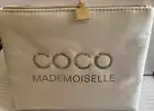 CHANEL COCO MADEMOISELLE COSMETC CASE Clutch Pouch Perfume Charm 7.5"x6"x1" NEW