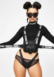 [Club Exx] I Want Techno Fanny Pack