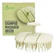 Scalp Scrub Massager Shampoo Brush - Shower Hair Scrubber Exfoliator with Sof...