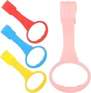 4Pcs Pull Rings Learning Standing Support for Newborns Easy Install Nursery Cot Rings Walking Assist Tools for Confidence Building