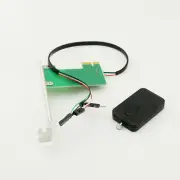 1pc 20M 2.4G PCI-E Desktop Remote Control Wireless Restart Switch Turn On/OFF PC