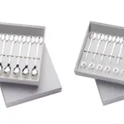 Bugatti Italy Kiss Small Forks, Moka Spoons Set
