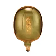 Lumenovo 4W E27 2200K Egg LED Filament Globe-Gold