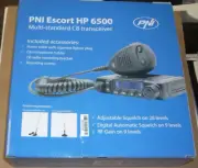 MULTISTANDARD CB TRANSCEIVER RADIO AM-FM - pni escort hp 6500, 4W, 12V - NEW -