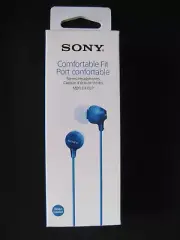 SONY MDR-EX15LP In-Ear Wired Earbuds (NEW/SEALED IN BOX)-BLUE