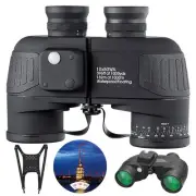 10x50 Marine Binoculars with Rangefinder for Adults - IPX7 Waterproof BAK4 Pr...