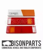 *SET OF REAR TAIL LAMP LIGHT LENS IVECO RUBBOLITE 6311A BP90-104L/2