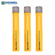 3pcs 10mm Diamond Drill Core Bits How Saw Porcelain Tile Ceramic Stone Marble