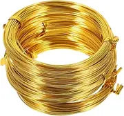 DIY Bonsai Wire Set Rolls of Mm Aluminum Wires Flexible for Bonsai Tree Training Safe and Sturdy Gold