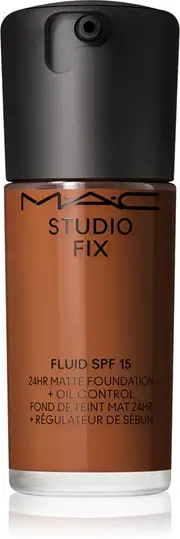 MAC Cosmetics Studio Fix Fluid SPF 15 24HR Matte mattifying foundation SPF 15 color NW46 30 ml