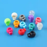 Spherical Cord Stopper Lock End Toggles Metal Spring Plastic Drawstring Buckle