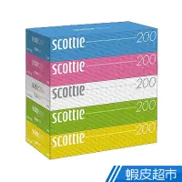 在飛比找蝦皮商城優惠-scottie 日本製優質抽取式面紙/衛生紙 200抽/盒 