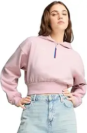 PUMA Women's Standard BMW M Motorsport Essentials Half-Zip Hoodie