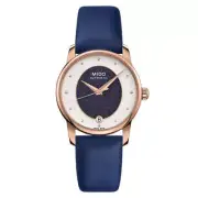 Mido Baroncelli Wild Stone M035.207.37.491.00 Automatic Women's Watch – White Di