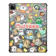 iPad Pro 12.9-inch (5th/6th gen) iPad Impact Case Maltese Summer Vibes Sticker Tablet Case