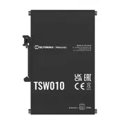[TSW010000000] TSW010 DIN Rail Switch, 5x Ethernet ports with speeds of up to 100