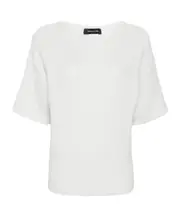 lurex-detail jumper IT44 ivory white