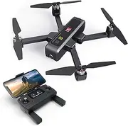 MJX Bugs 4W Drone 4K Camera Foldable GPS 5Ghz WiFi RC HD Quadcopter Brushless Motor Hobby Grade Multirotors Auto Return for Christmas Birthday Gift Pressie Idea for Adult Dad Boy Men 1x Battery