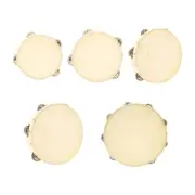Hand Drums Percussion Instruments Single Row Metal Bells for Music Class