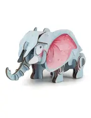 [Jenjo] Build 'N' Sound 3D Puzzle African Elephant