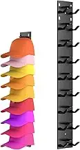 Baseball Cap Organizer, Hat Hanger - Hat Adhesive Vertical Storage Wall Organizer - Multifunctional Space Saving Hook, Kids Dorm Garage Storage Display Holder for Bedroom Travel