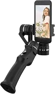 3-Axis Gimbal Stabilizer for Smartphone Live Video Record with Sport Inception Mode Face Object Tracking Motion Time-Lapse