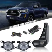 Front LED fog lamp with Daytime Running Lights For TOYOTA HILUX REVO 2020-2021