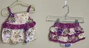 NWT Matilda Jane 18-24M Hibiscus Tank Bloomer Combo Set Baby Girl