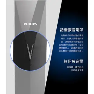 【Philips 飛利浦】LINEA V設計款 無線電話-M3501B/96