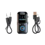 Bluetooth Audio Music Wireless Receiver AUX 3.5mm Home Car Handsfree Adapter