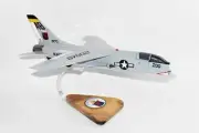 VF-11 Red Rippers F-8 Crusader Model,Vought F-8 Crusader,18",Mahogany Scale