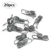 20pcs Impact Hook Release Clips Bait Clips for Fishing Bait Simplifies Rig
