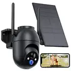 Security Cameras Wireless Outdoor Solar 2K WiFi Camera for Home Security Syst...