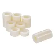 ABS Round Spacer Assortment Kit ID 8.2mm OD 14mm for M8 Screws 8 Sizes 80pcs