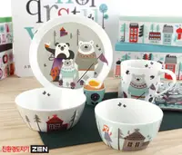 在飛比找松果購物優惠-【福利品】韓國ZEN陶瓷餐具5件組 (5.3折)