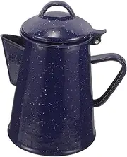 DONFAMDS Enamel Water Pot Handheld Kettle for Home Camping Office Multi Functional Coffee Tea Pitcher Enamel Finish with Smooth Edges for Various Occasions